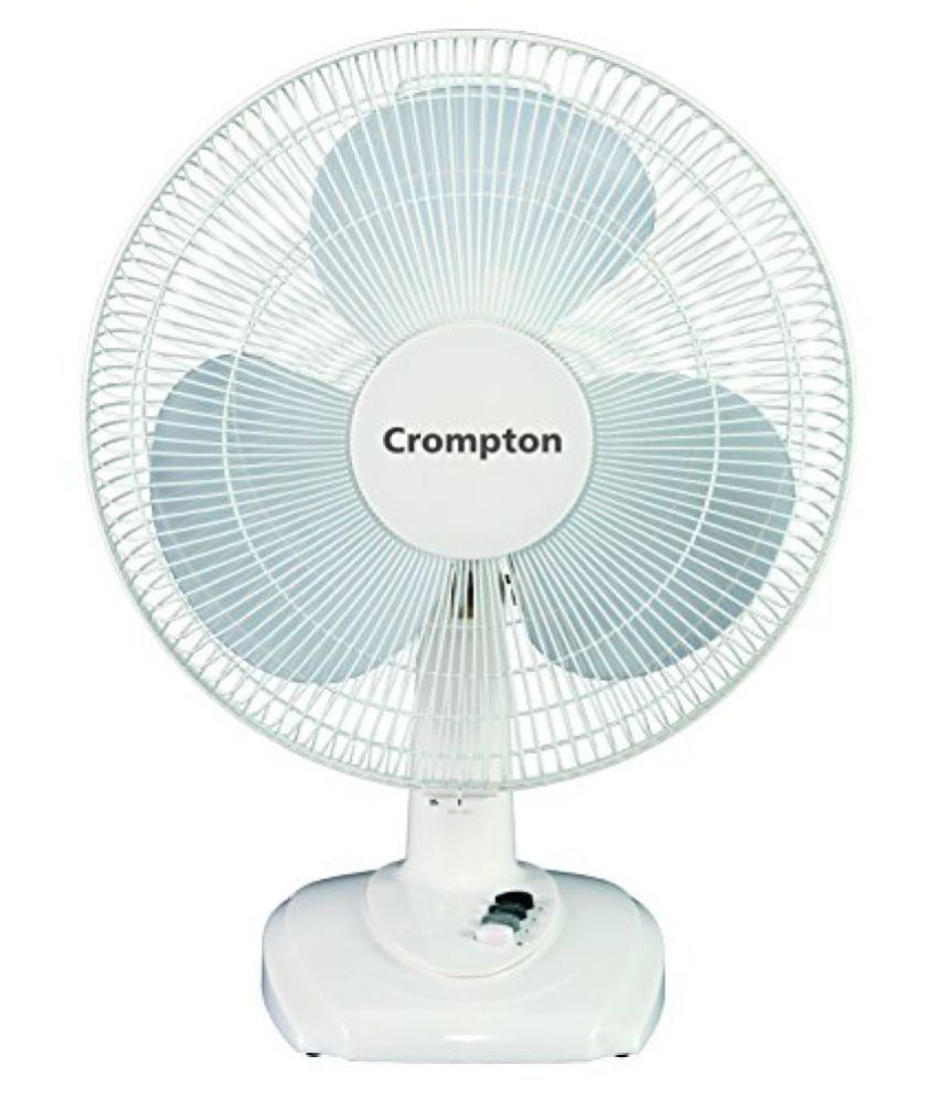 Crompton Greaves High Flo Eva 400mm Table Fan (Ivory) Price in India