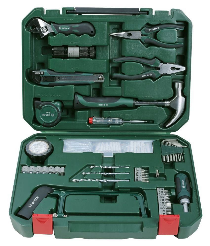 Bosch All-in-One Metal 108 Piece Hand Tool Kit: Buy Bosch All-in-One