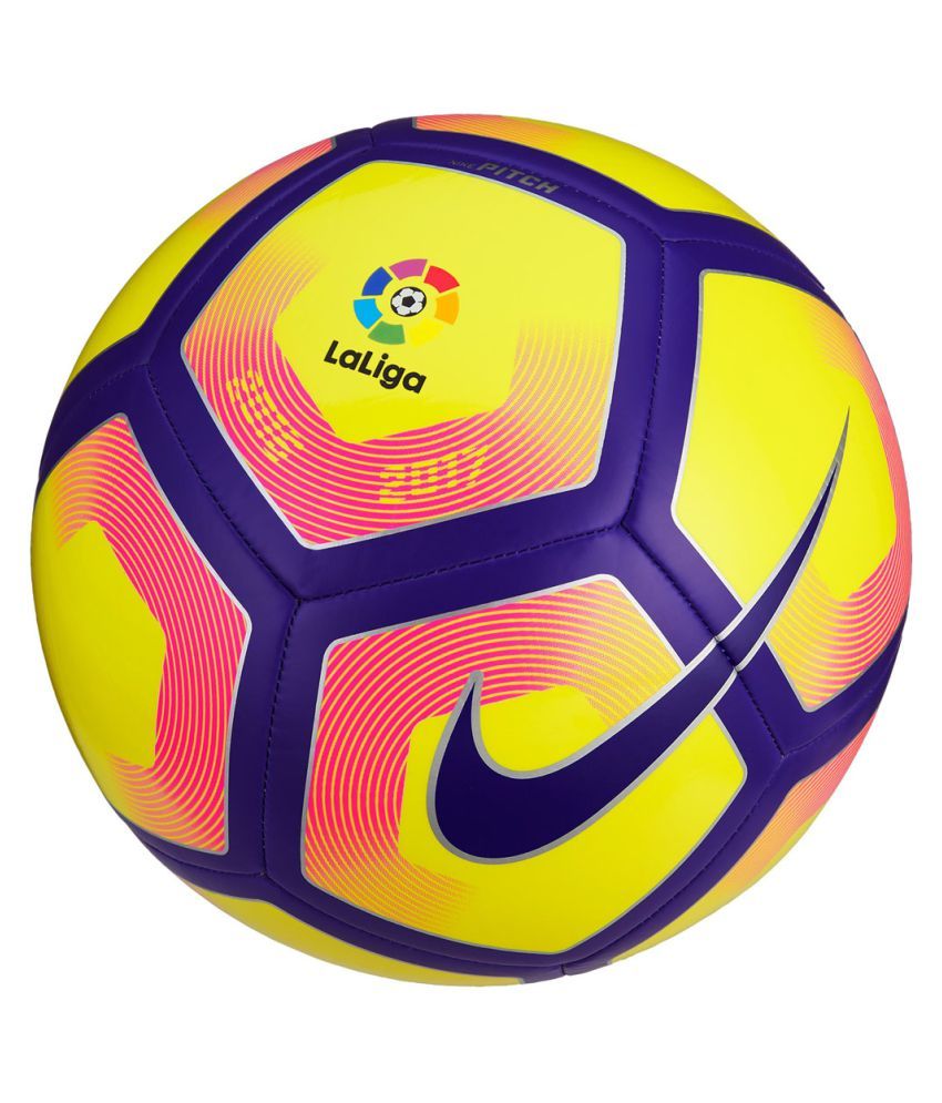 Nike Pitch LaLiga Multi-Color Football / Ball Size- 5: Buy ...
