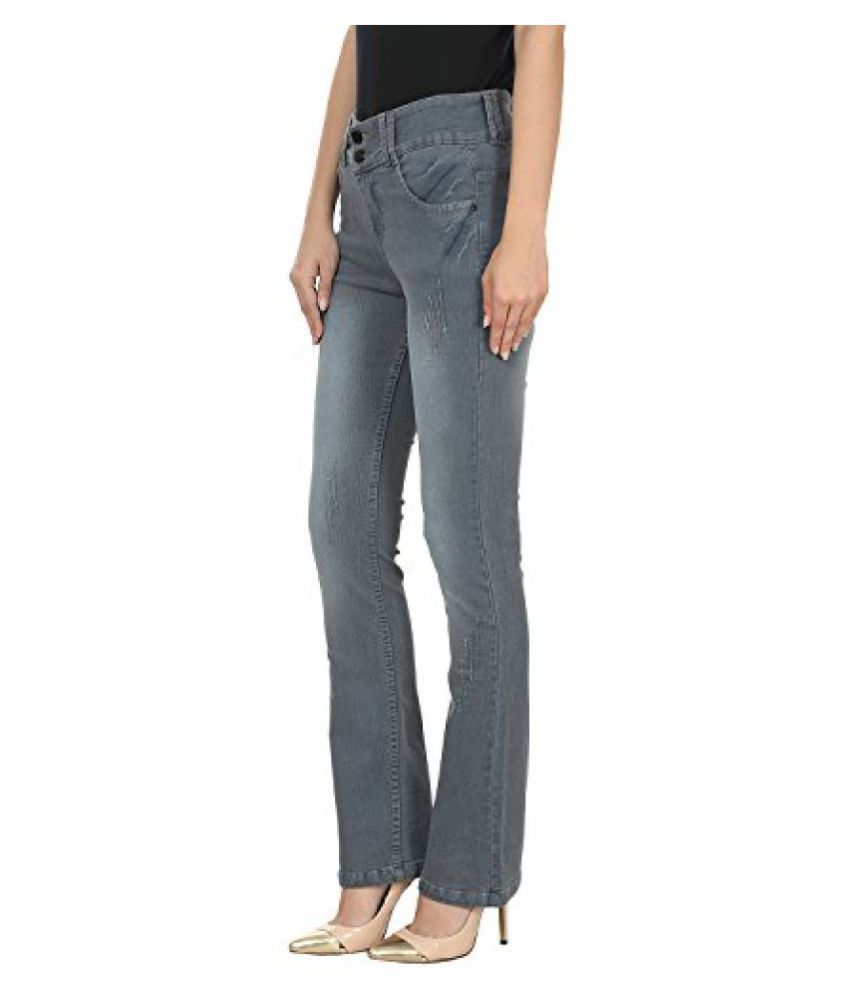 Buy Miss Wow Denim Bell Bottom Pants For Women Dblu1089 Blue Online At Best Prices In India Snapdeal