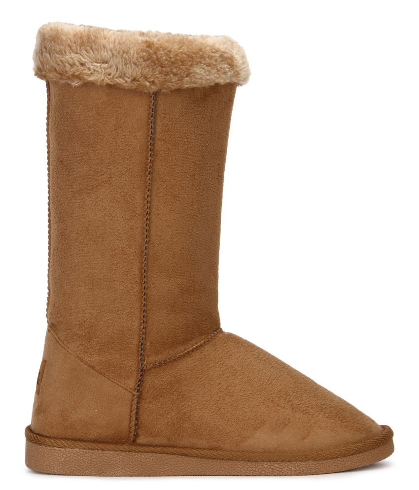 tan mid boots