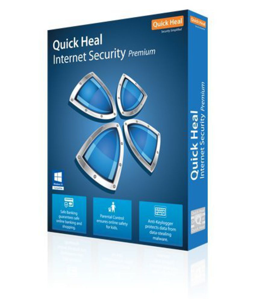     			Quick Heal Internet Security premium - 2 PCs, 1 Year (DVD)