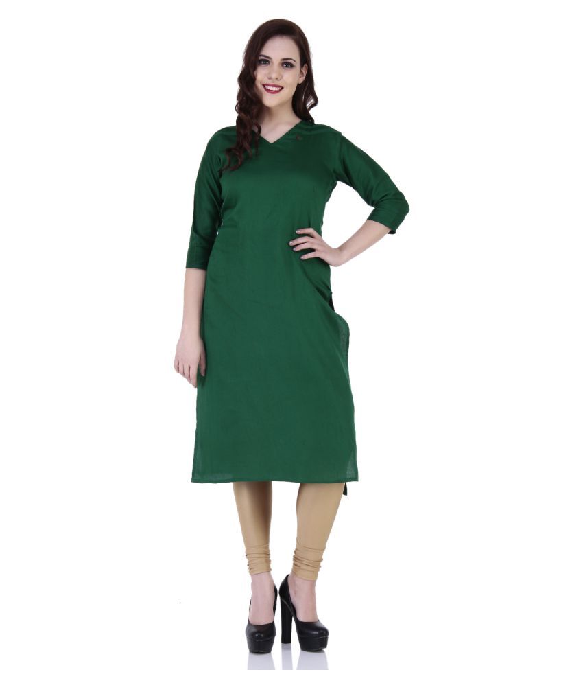 sap green kurti