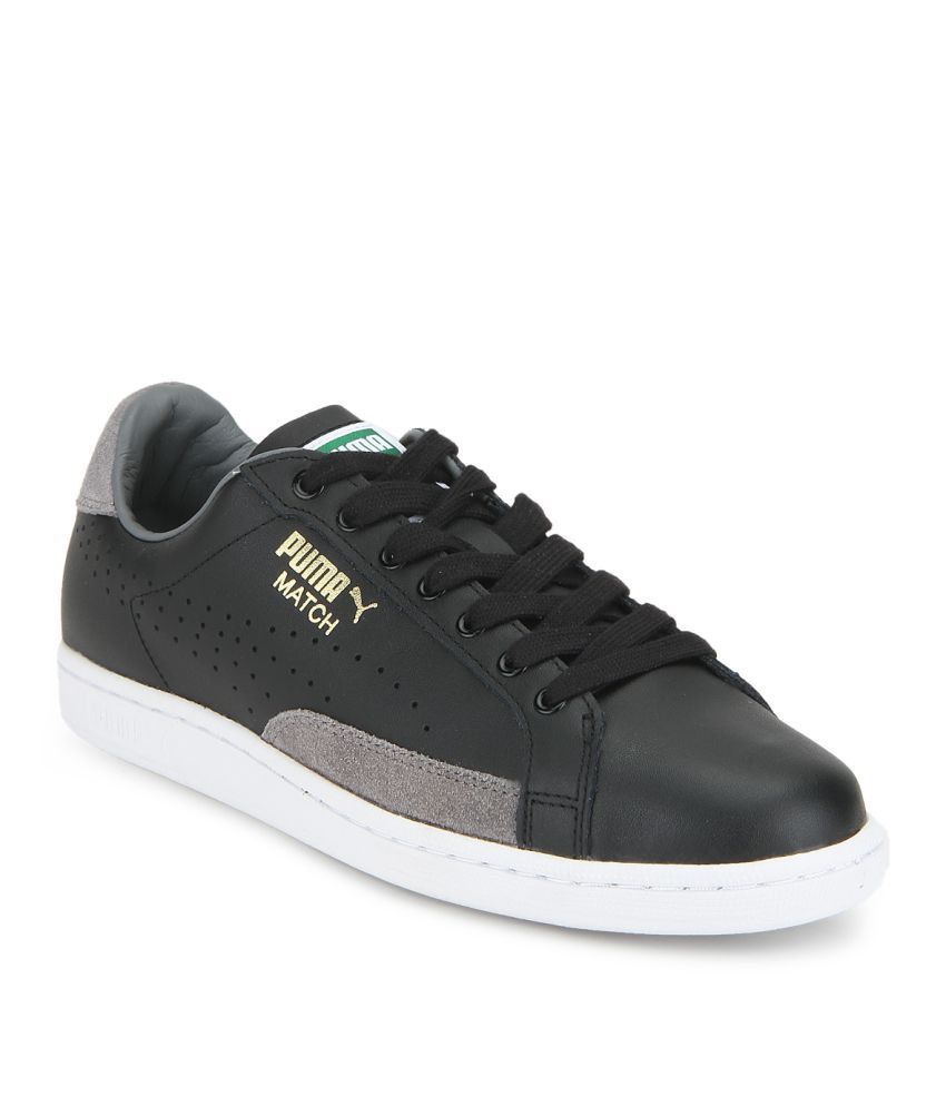 Puma Match 74 UPC Black Casual Shoes 