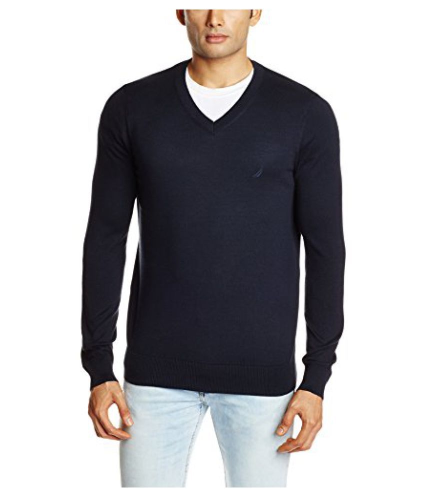 Nautica Men's Poly Cotton Sweater - Buy 