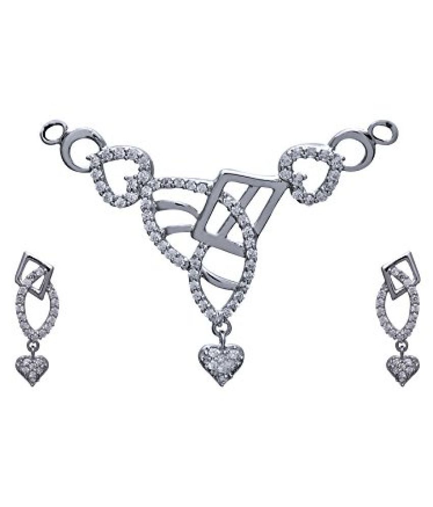 swarovski diamond mangalsutra