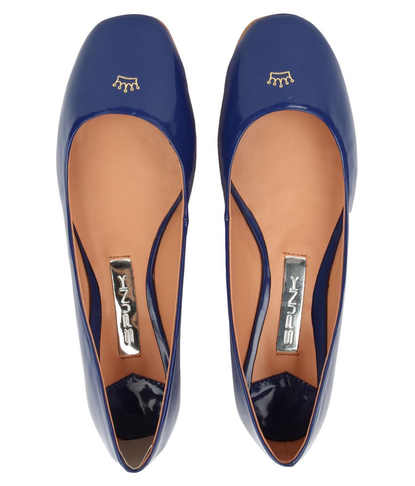 navy ballerinas uk