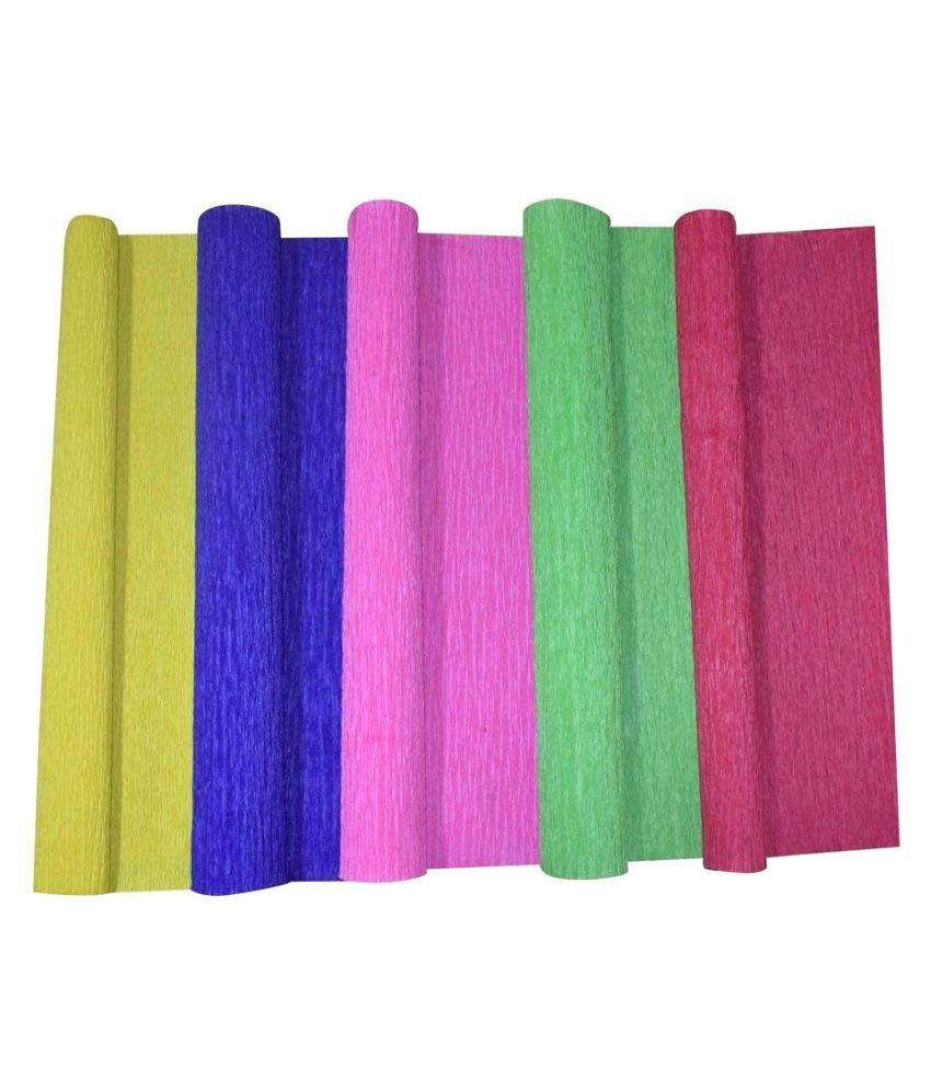 AsianHobbyCrafts Crepe Paper for Flower making, Gift wrapping, Festive