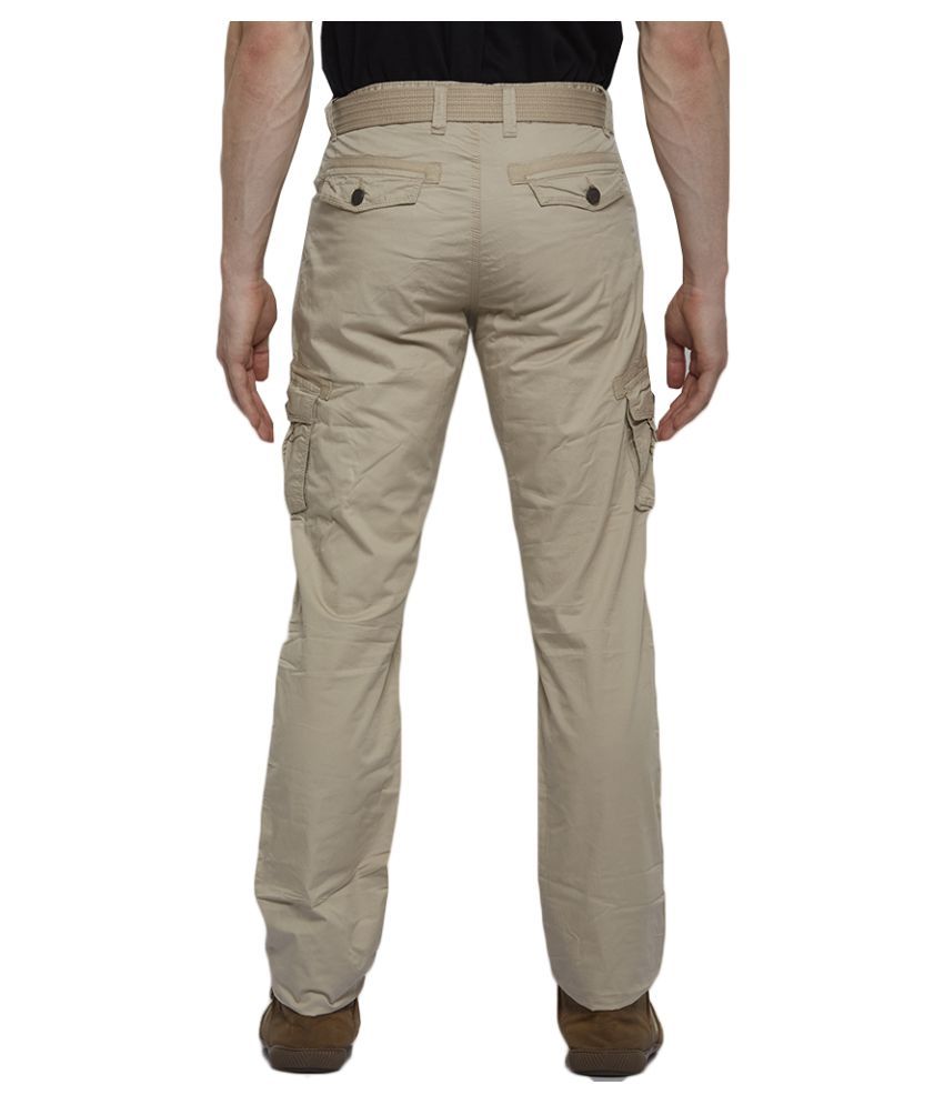 mens cargos beige