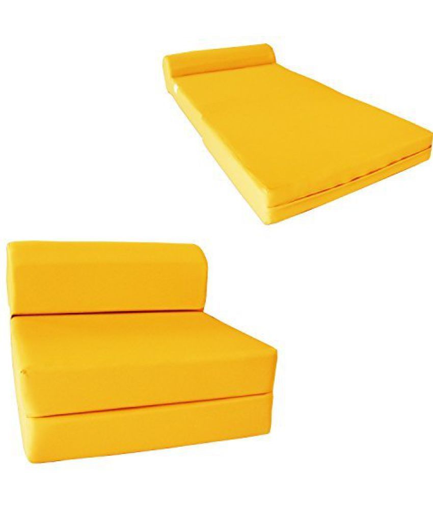 yellow sponge bed