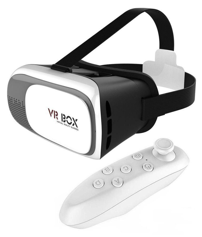     			Sheeshaa VR BOX 2.0  VR Headsets With Bluetooth Remote Both (Android and iOS) VR Headset