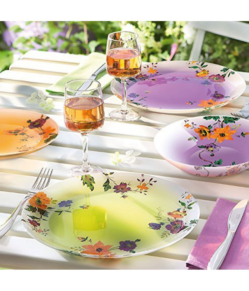 Производитель посуды luminarc. Q3429 Luminarc. Luminarc Garden Fruits. Luminarc Dinnerware. Столовый набор Luminarc Maritsa Purple.