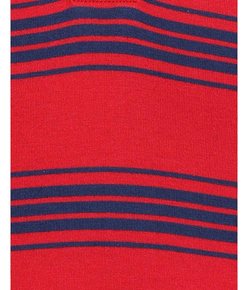 van heusen red tshirt
