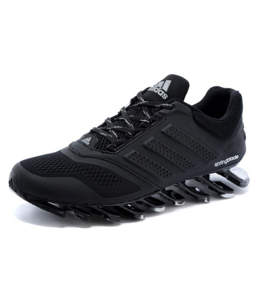 Pornografía aleación encuentro Adidas Springblade Drive M 2 Running Shoes Black: Buy Online at Best Price  on Snapdeal