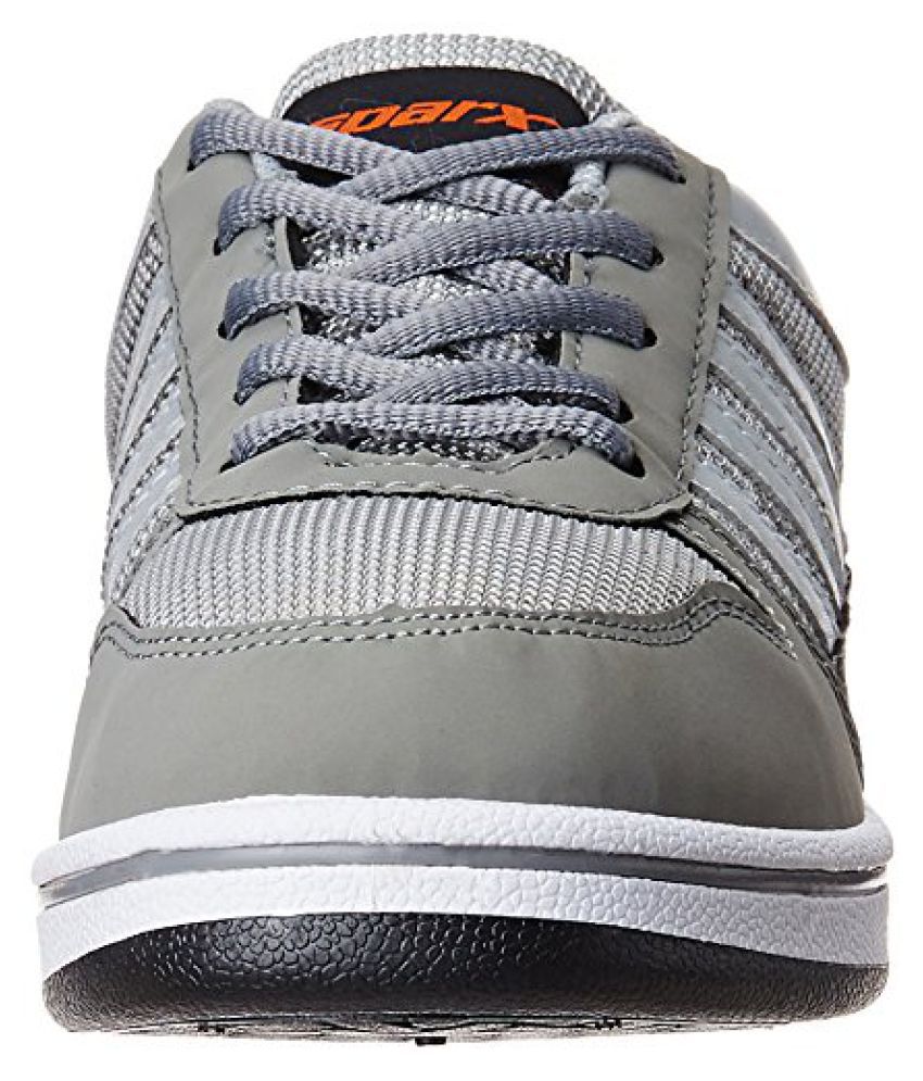 Sparx Mens Grey and Silver Synthetic 