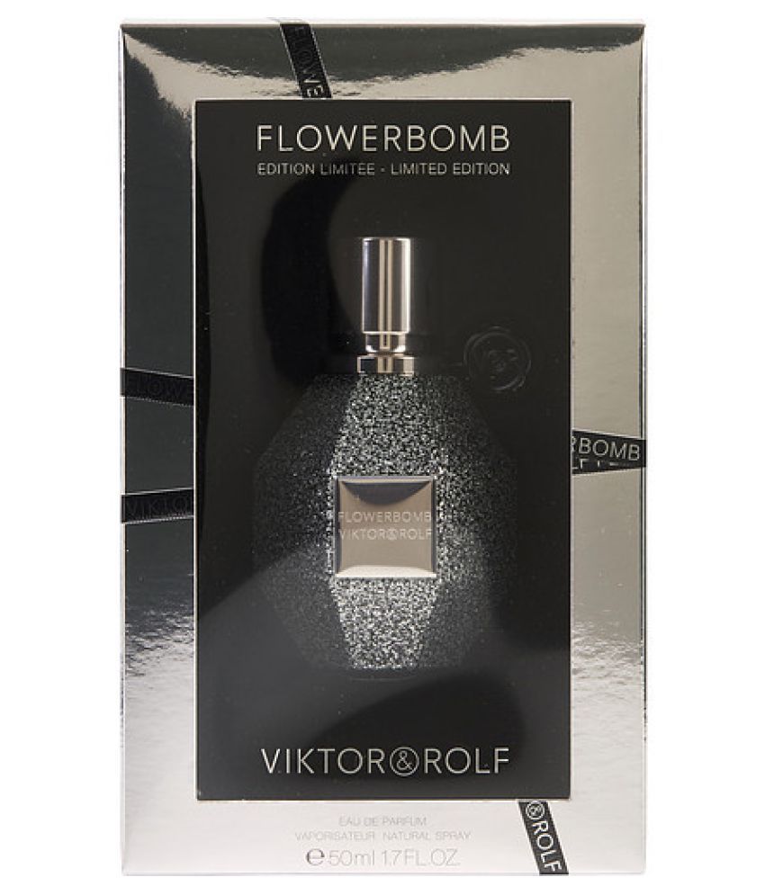 Viktor Rolf Flowerbomb Eau De Parfum Spray 1 7 Oz Limited Edition Black Sparkle Buy Online At Best Prices In India Snapdeal