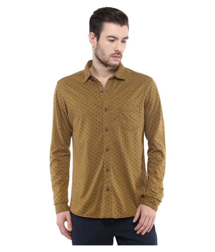 mufti brown shirt