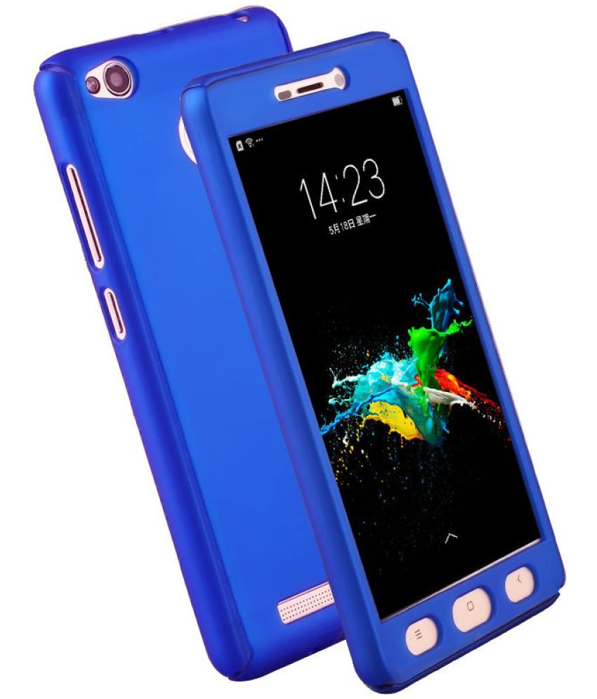 Oppo A57 Plain Cases Sami - Blue - Plain Back Covers Online at Low