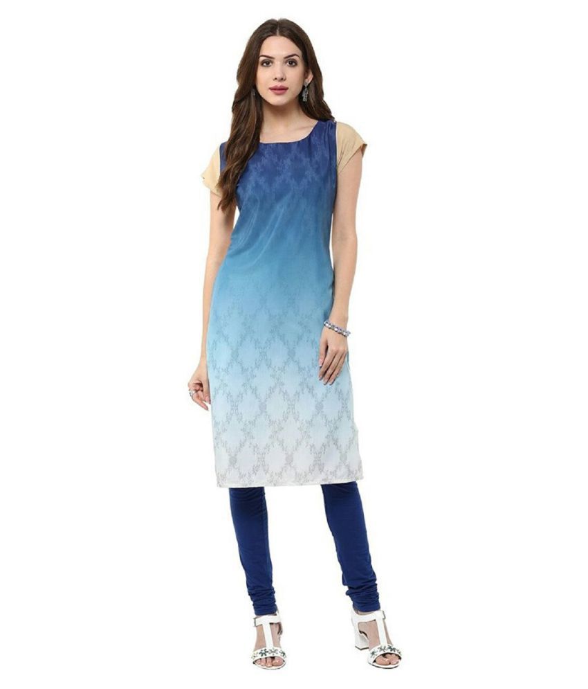 a line princess cut kurti