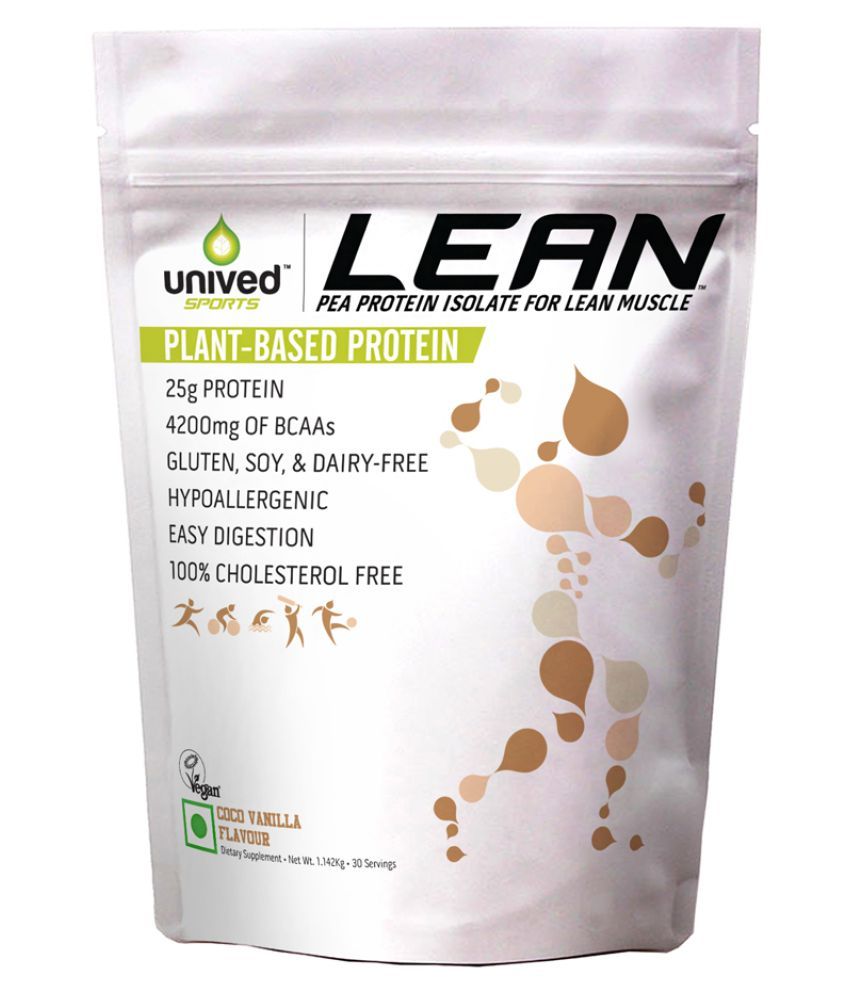 Unived LEAN Pea Protein , Coco Vanilla Flavour, 1.142 Kg 1 kg Buy