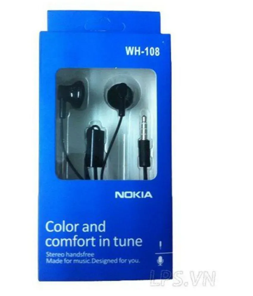 Buy Nokia Nokia WH 108 Wired Headset In Ear Wired Earphones With