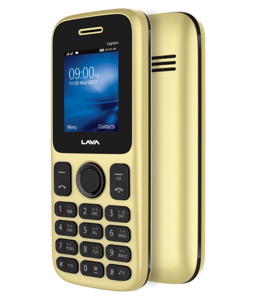 Lava Captain N1 Gold - Feature Phone Online at Low Prices | Snapdeal India