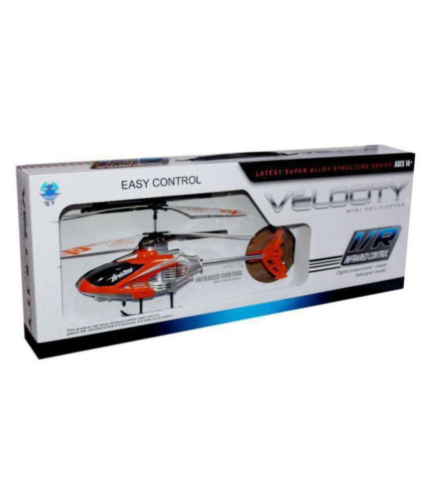 rc helicopter velocity