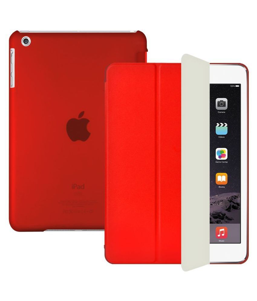 Apple iPad Air Flip Cover By Aircase Red Cases & Covers Online at Low