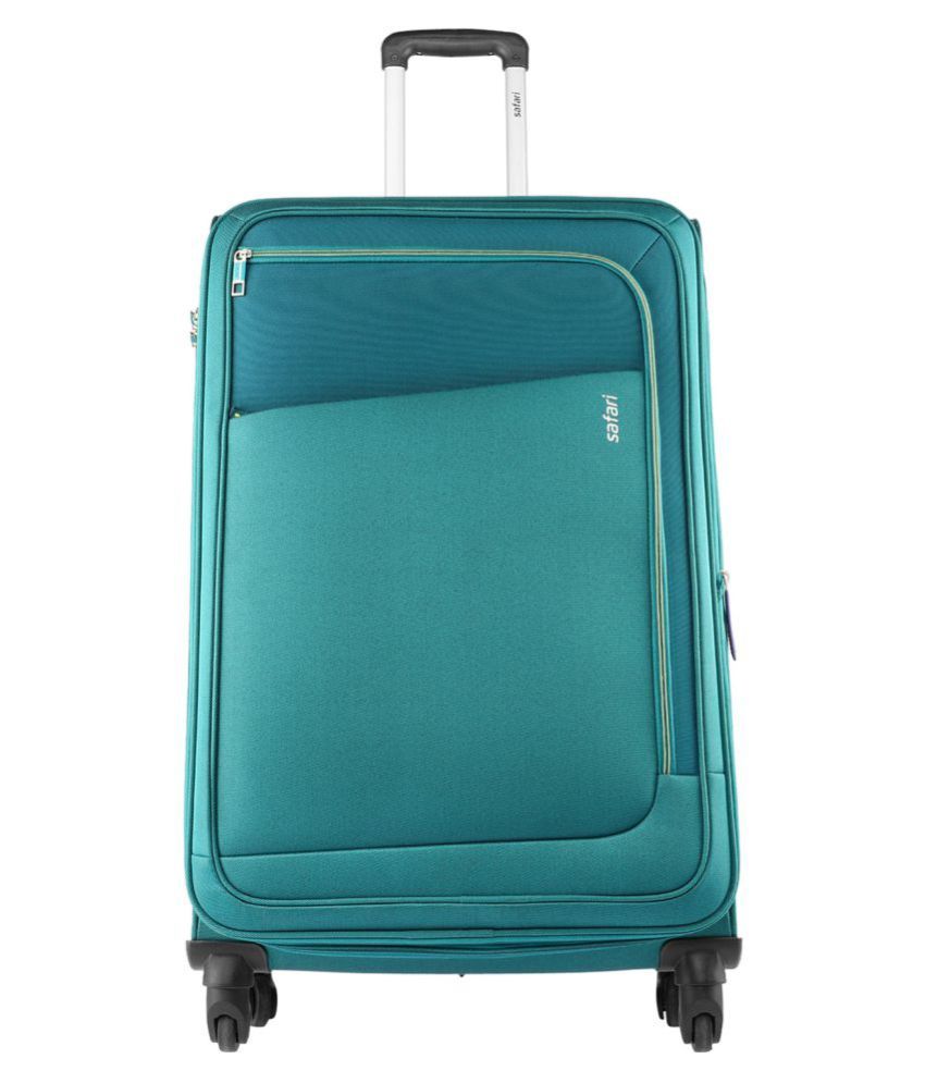 Safari Green S (Below 60cm) Cabin Soft TROY 4W TEAL LUGGAGE BAG Luggage