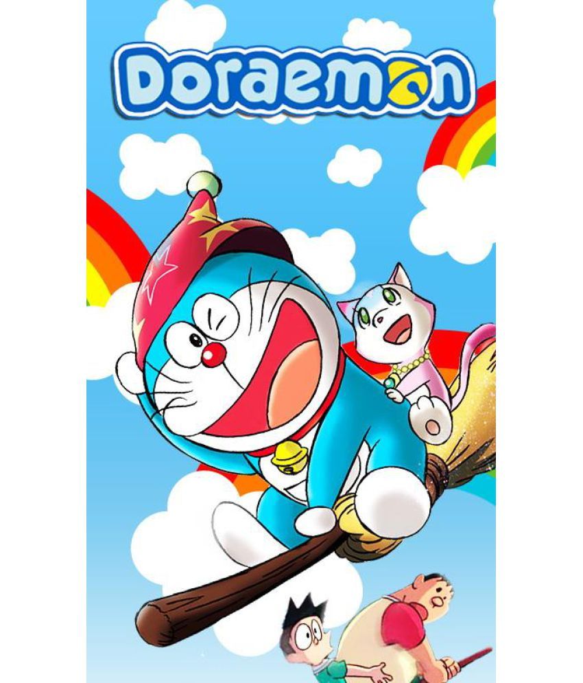 MAHALAXMI ART CRAFT DORAEMON CARTTON CHARACTER Paper Wall Poster