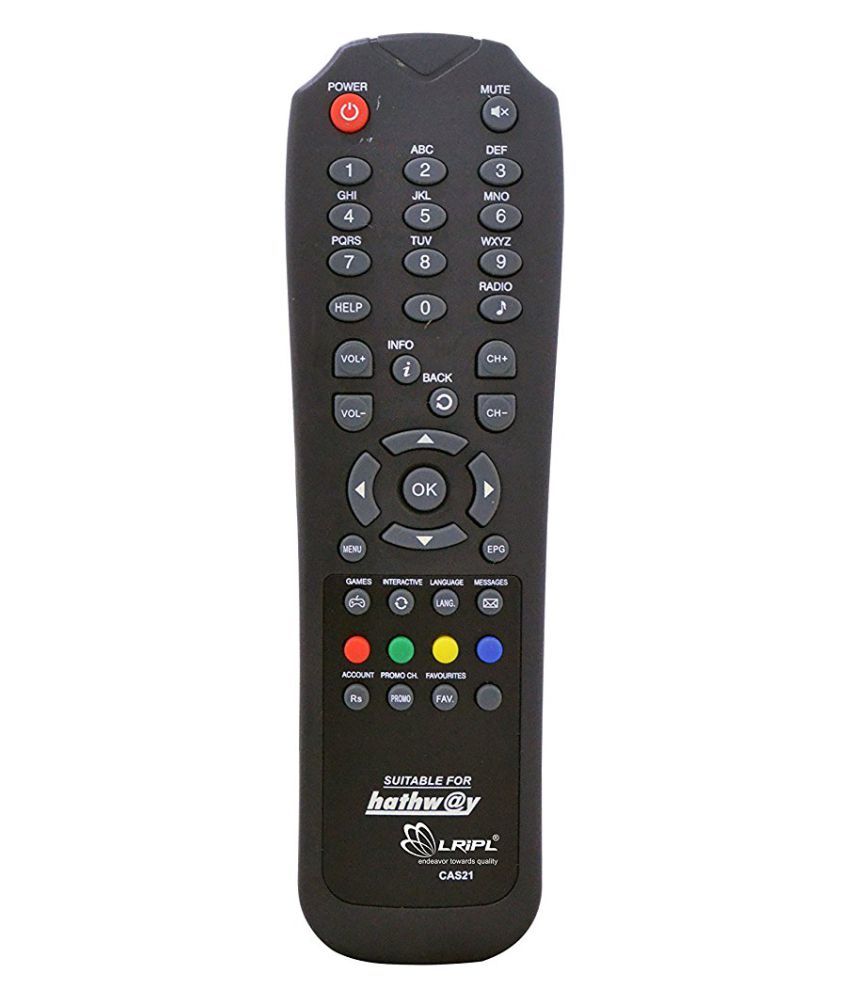     			MILLIMAX rc-28 TV Remote Compatible with hathway