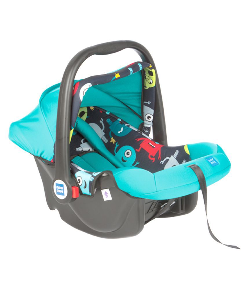     			Mee Mee Baby Car Seat Cum Carry Cot with Thick Cushioned Seat (Pista Green)
