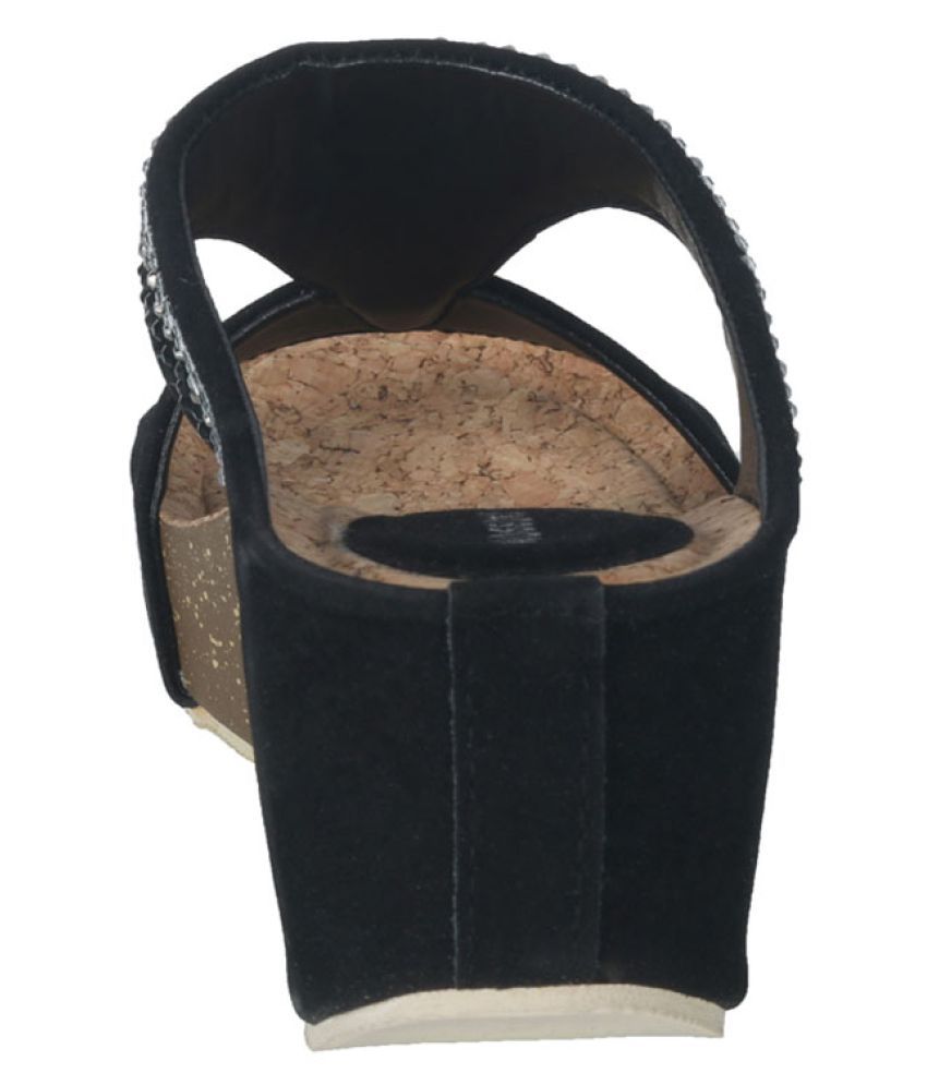 Kito Black Slippers Price in India- Buy Kito Black Slippers Online at ...