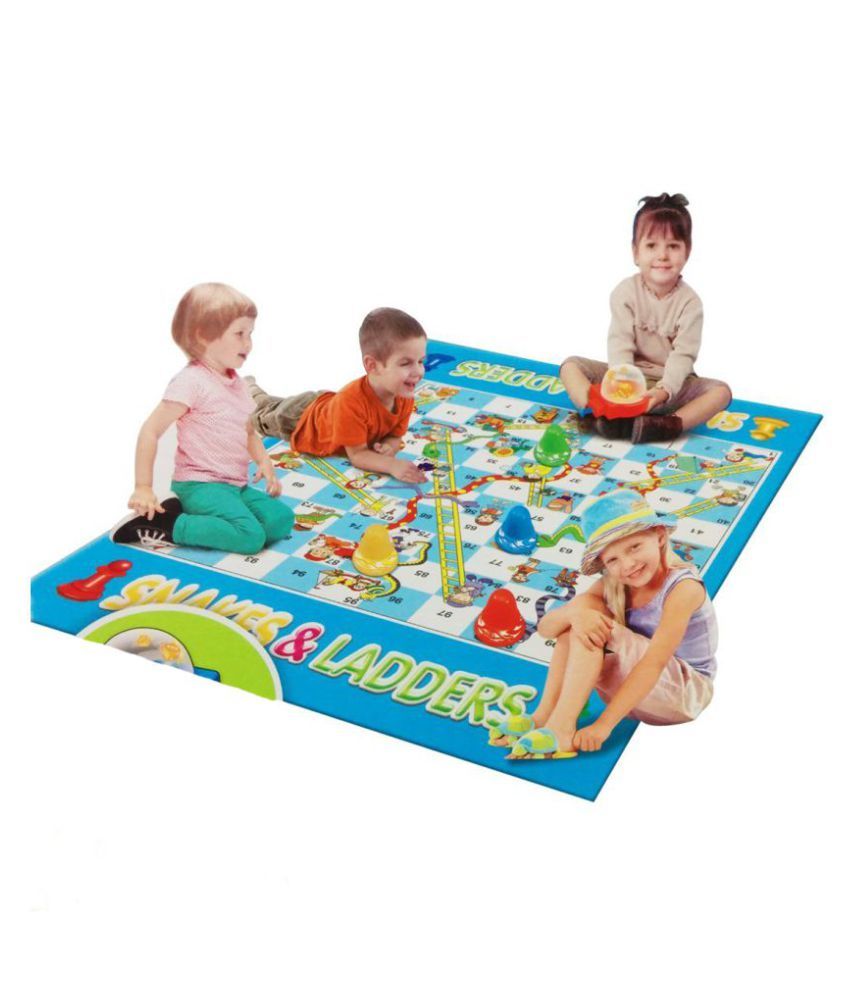 Darling Toys Giant Snakes and Ladders Game, Multi Color Buy Darling