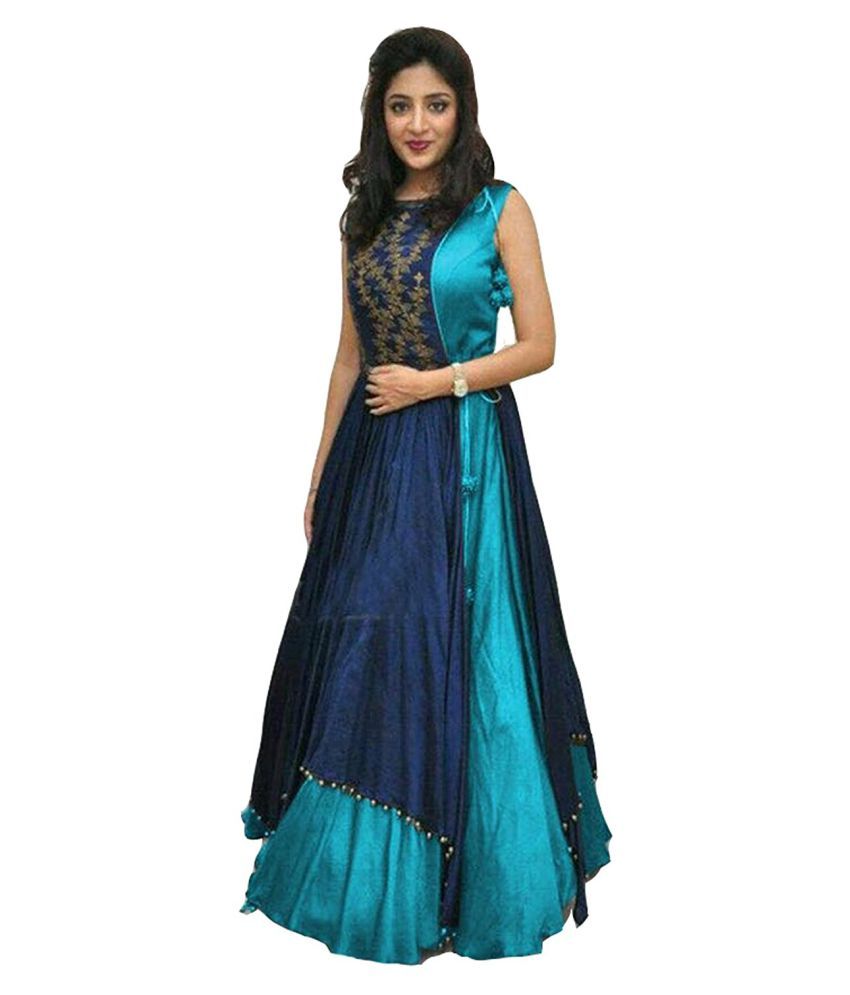 sky global anarkali gown