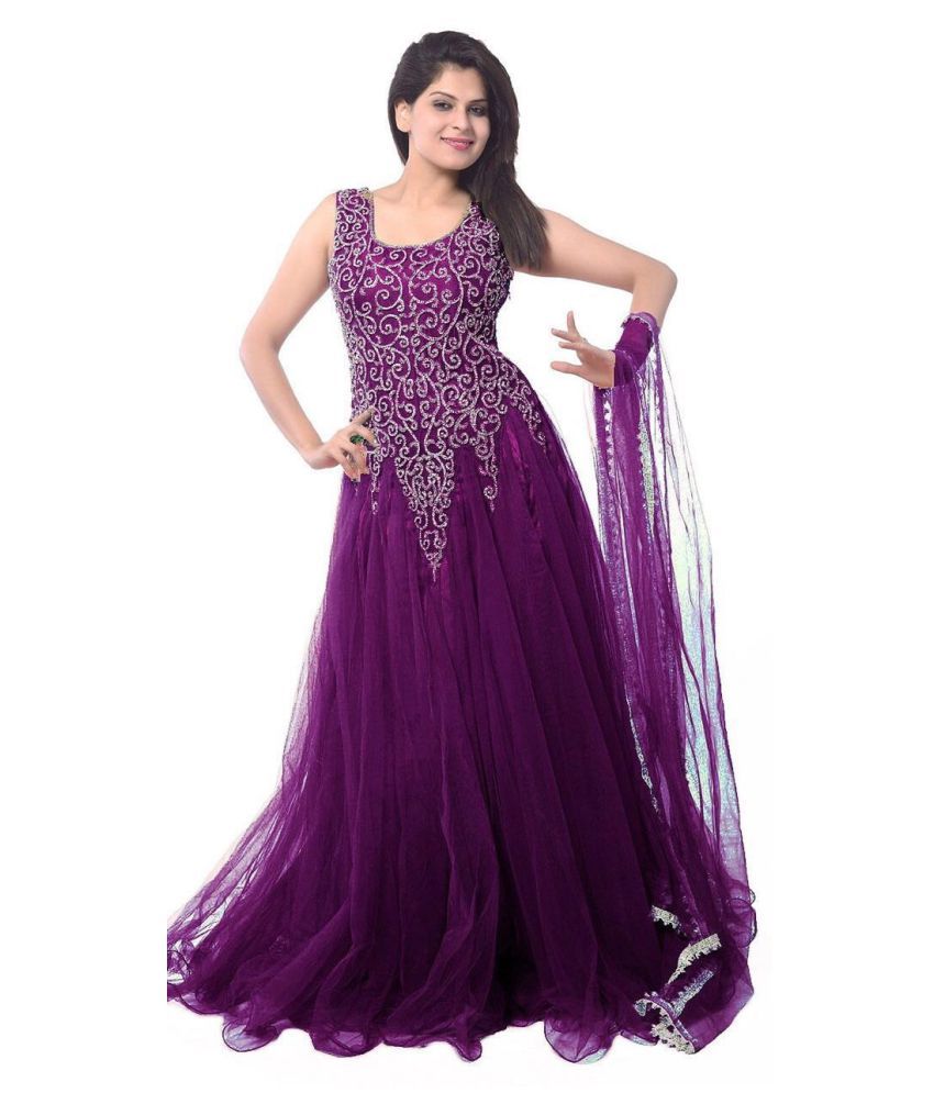 sky global anarkali gown