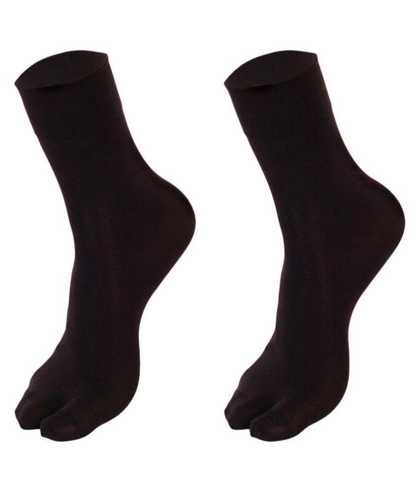     			Tahiro Black Casual Thumb Socks