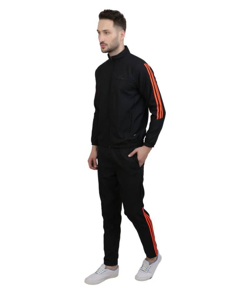 Adidas Black Polyester Tracksuit For men - Buy Adidas ...