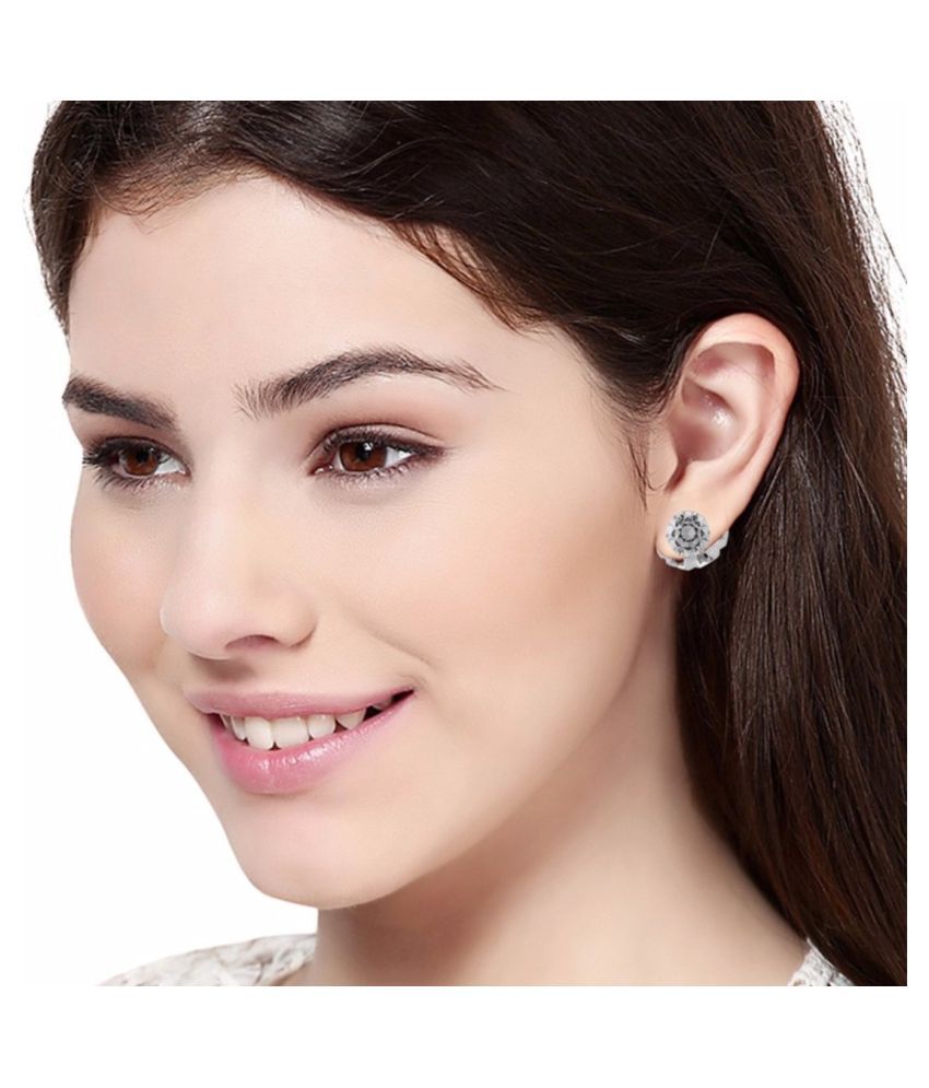 Bolt Hollow Out Ball Stud Earring Buy Bolt Hollow Out Ball Stud
