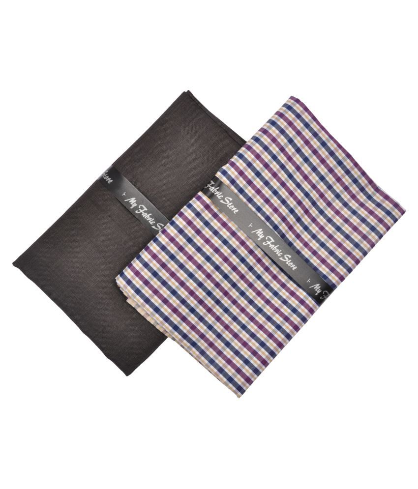 shirt and trouser fabric combo