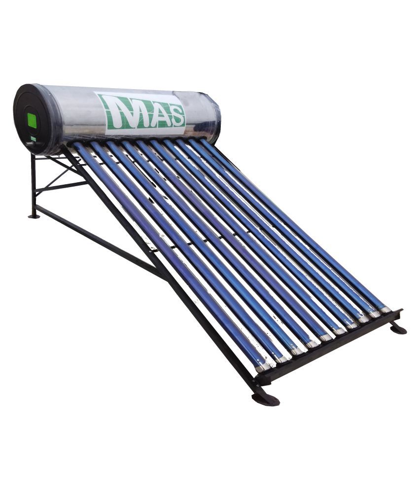 Mas 100 LTR Solar Water Heater (ETC)100LPD Solar Water Heater Price in India Buy Mas 100 LTR
