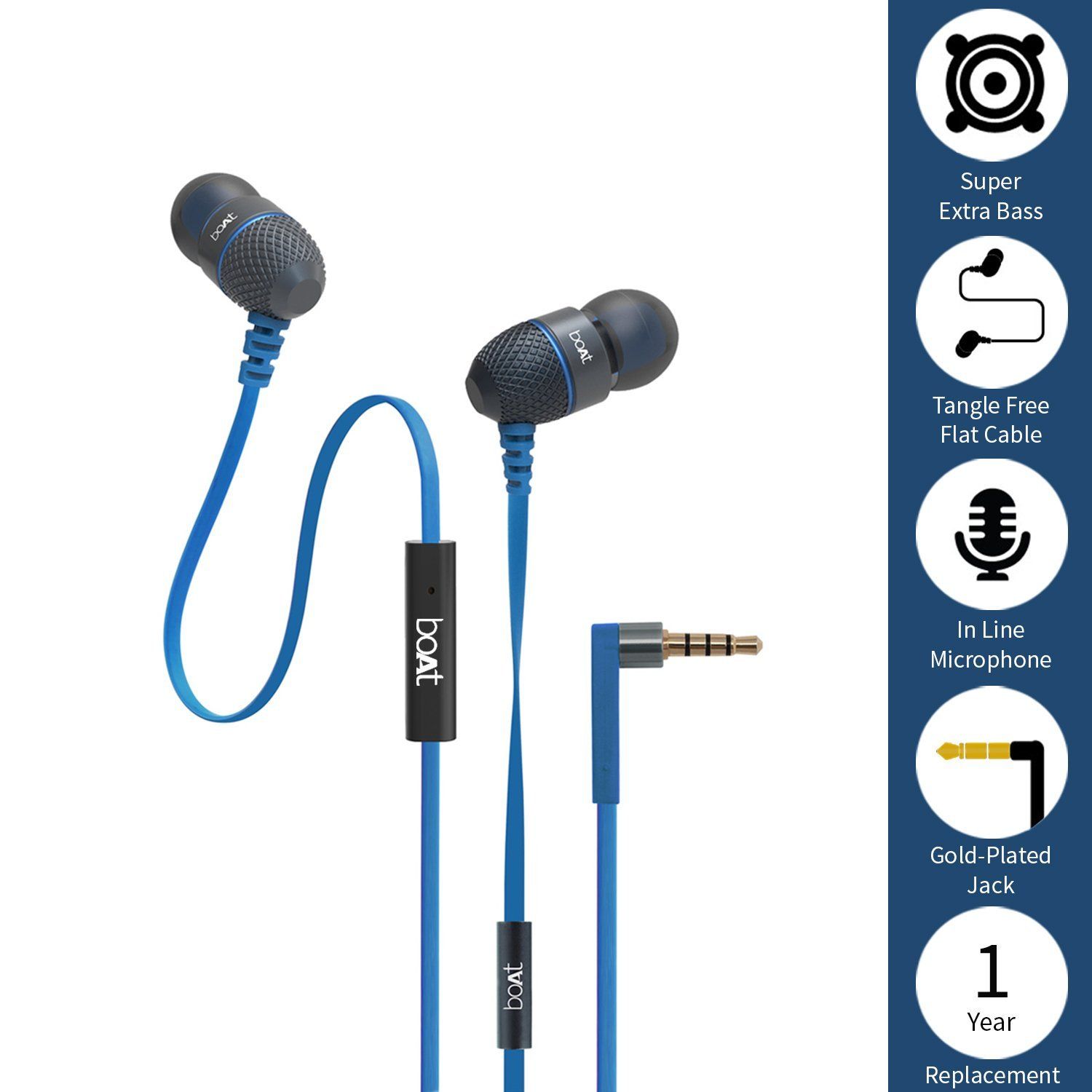 Boat BassHeads 200 In Ear Wired 