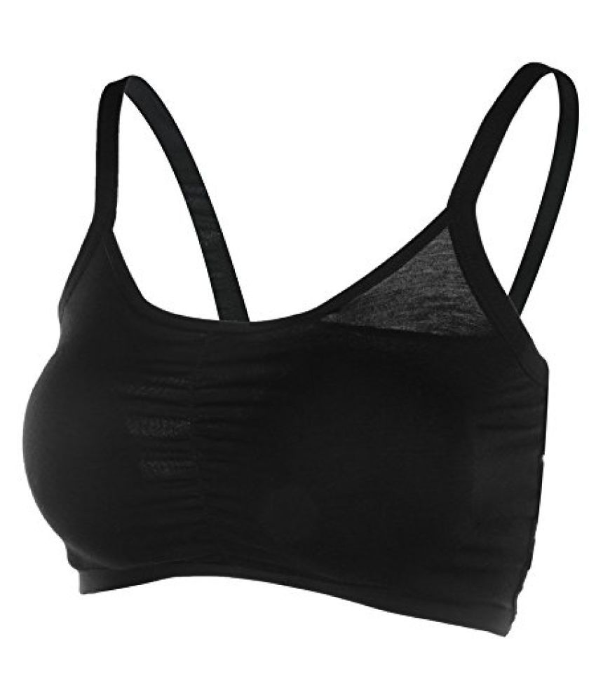 Buy Women's Cotton Polyester Bralette 6 Strap Cage Back Bra Online at