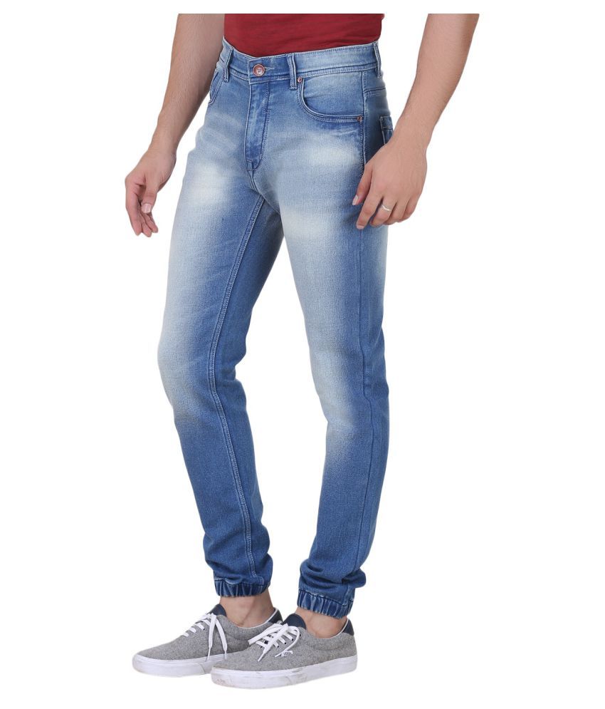 light blue slim jeans