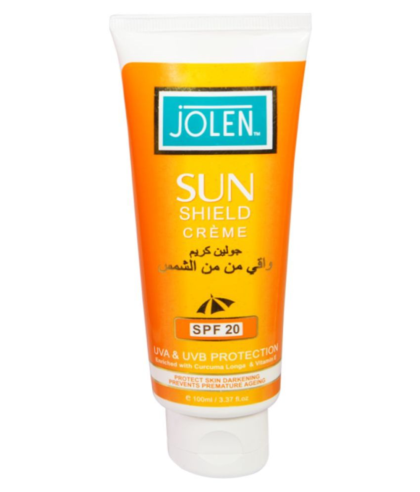 Jolen Sun Shield Cream (SPF20) Day Cream 100 ml Buy Jolen Sun Shield