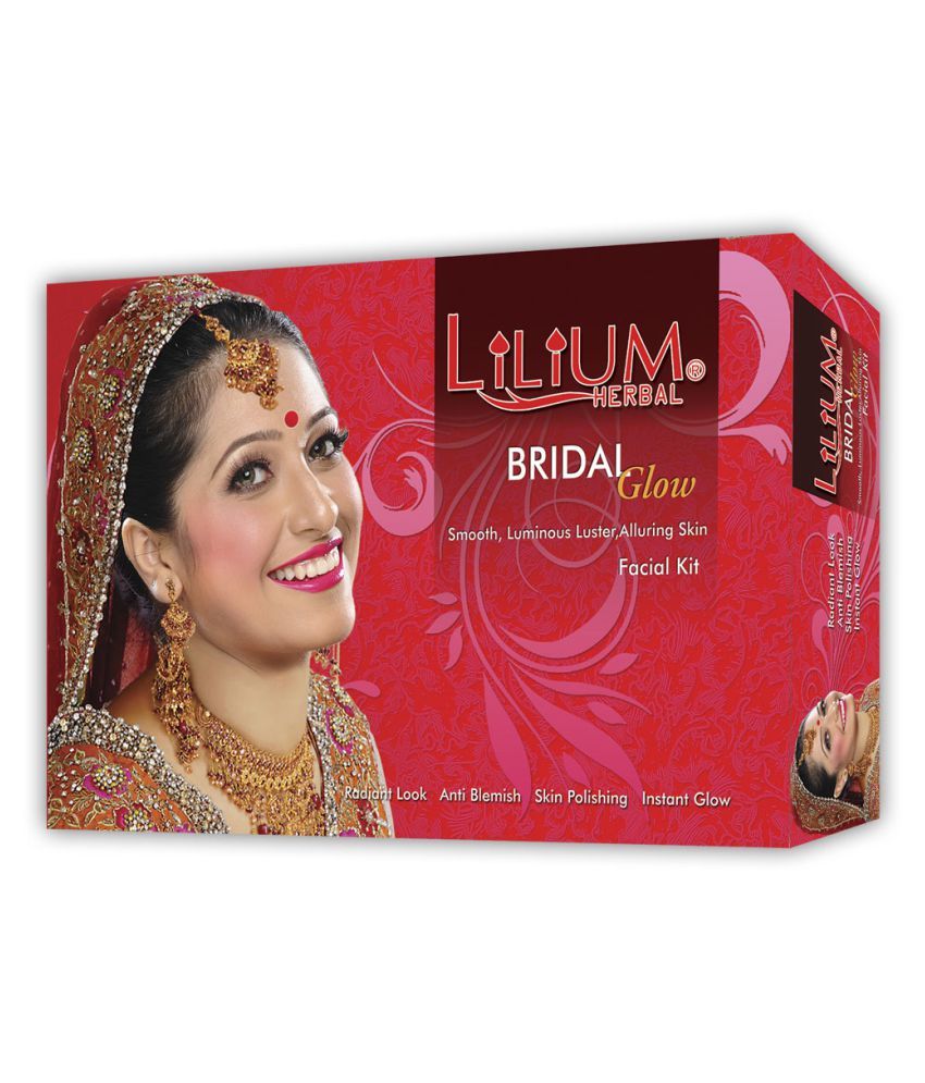 LILIUM Bridal Glow Facial Kit 80 gm Buy LILIUM Bridal Glow Facial Kit