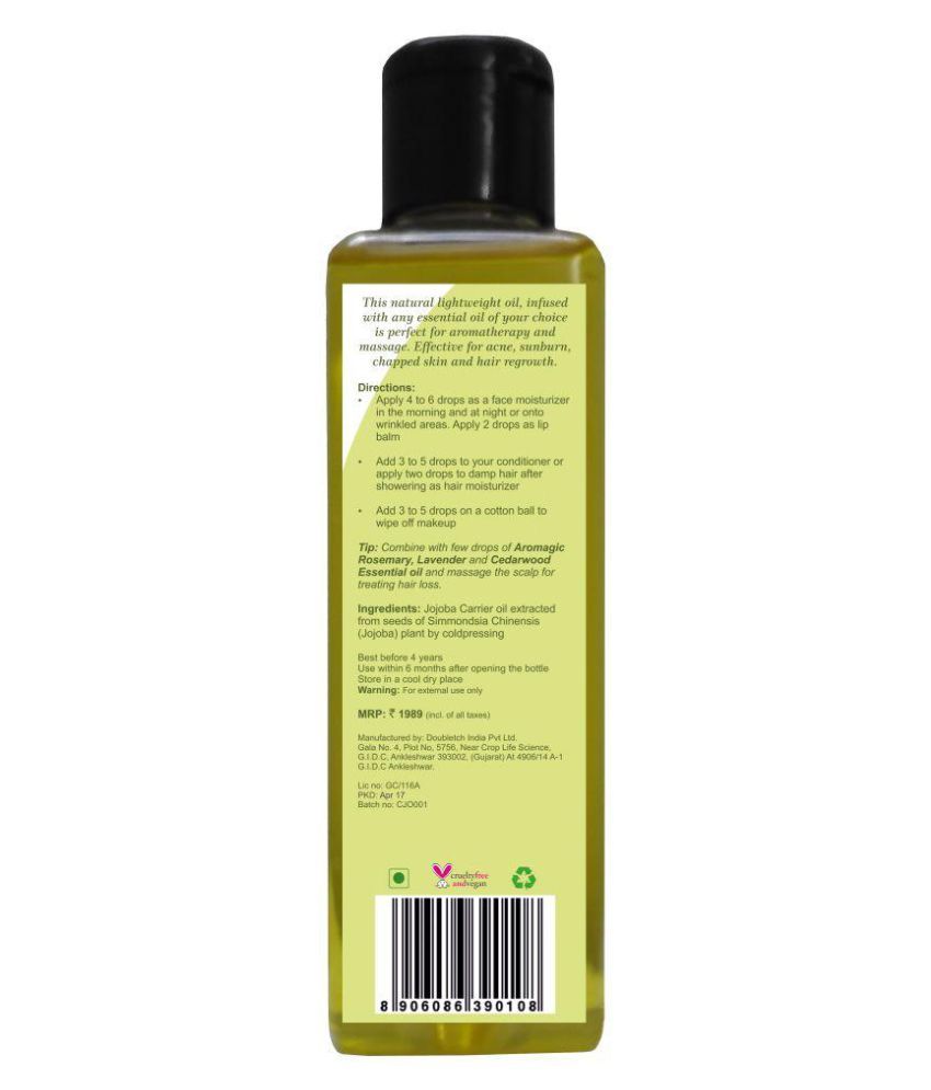 Aromagic Jojoba Carrier Oil 200 ml Buy Aromagic Jojoba Carrier Oil 200