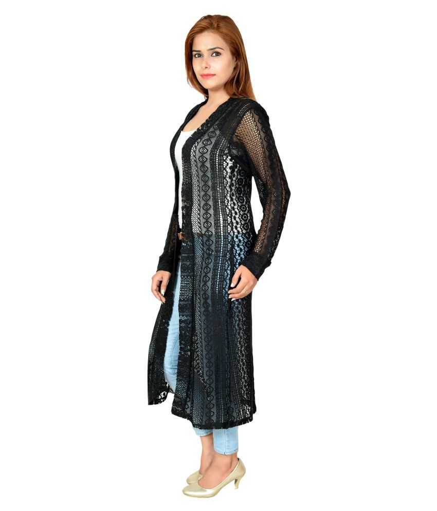 net shrug suit design