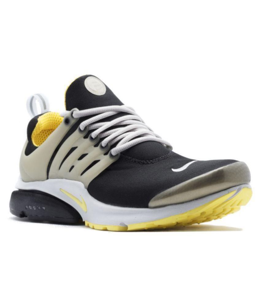 nike presto black and gold