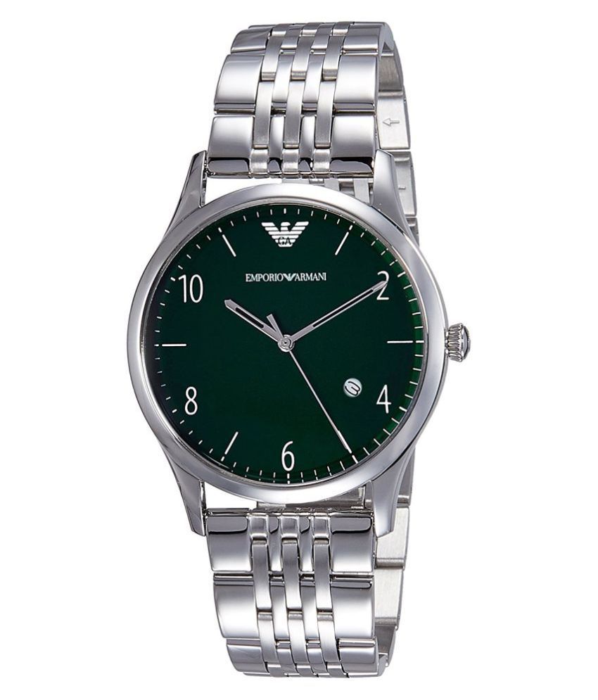 Emporio Armani AR1943 Green Dial Analog Watch for Men - Buy Emporio Armani  AR1943 Green Dial Analog Watch for Men Online at Best Prices in India on  Snapdeal